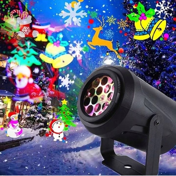 Christmas Projector Lights, Led Waterproof Christmas Laser Lights plugin - Picture 3 of 15